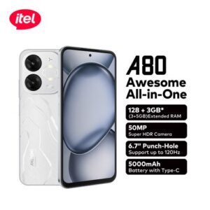 Itel A80 128GO ROM + 8GO(3 + 5) RAM