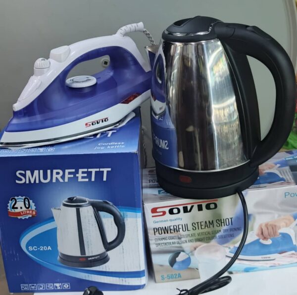 FB2 FER à REPASSER + BOUILLOIRE: 10.000 FCFA