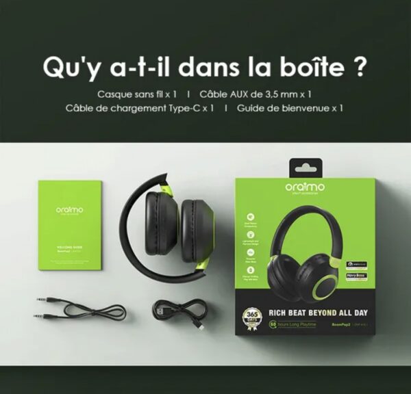 CASQUE ORAIMO BoomPop 2