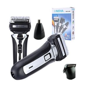 NOVA (1) Tondeuse Rechargeable NOVA NS-666 3 en 1