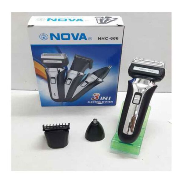 NOVA (4) Tondeuse Rechargeable NOVA NS-666 3 en 1
