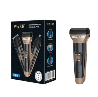 WAER 3EN1 (3) Tondeuse Rechargeable WAER WA-7069 3 en 1
